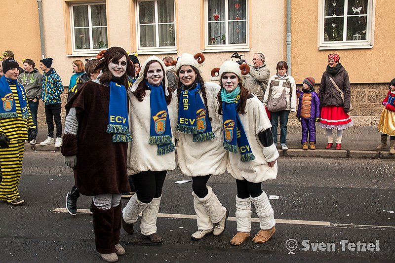Rosenmontag in Sondershausen
