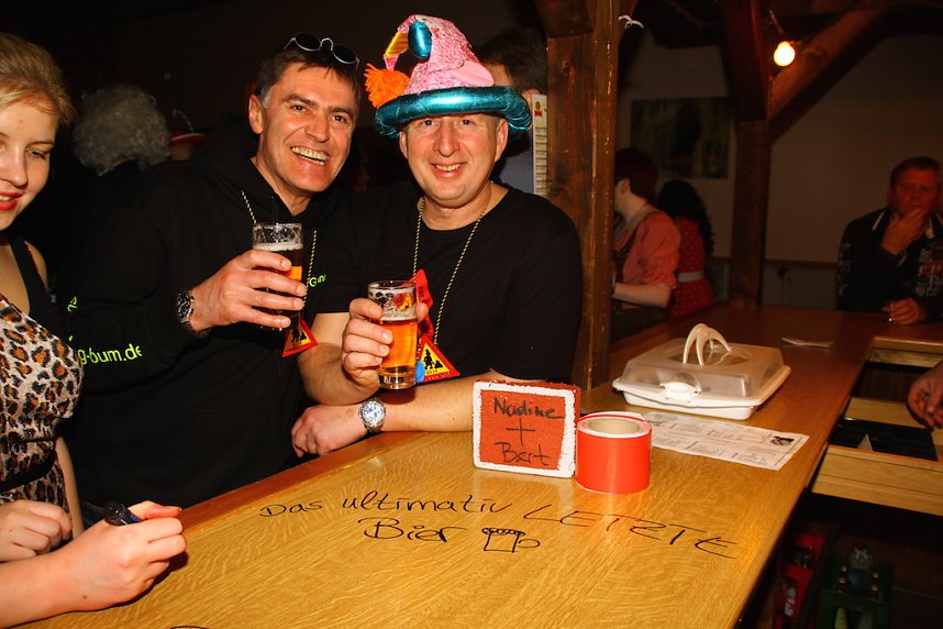 Die letzte Feier in der Festhalle Sollstedt fand am Rosenmontag statt