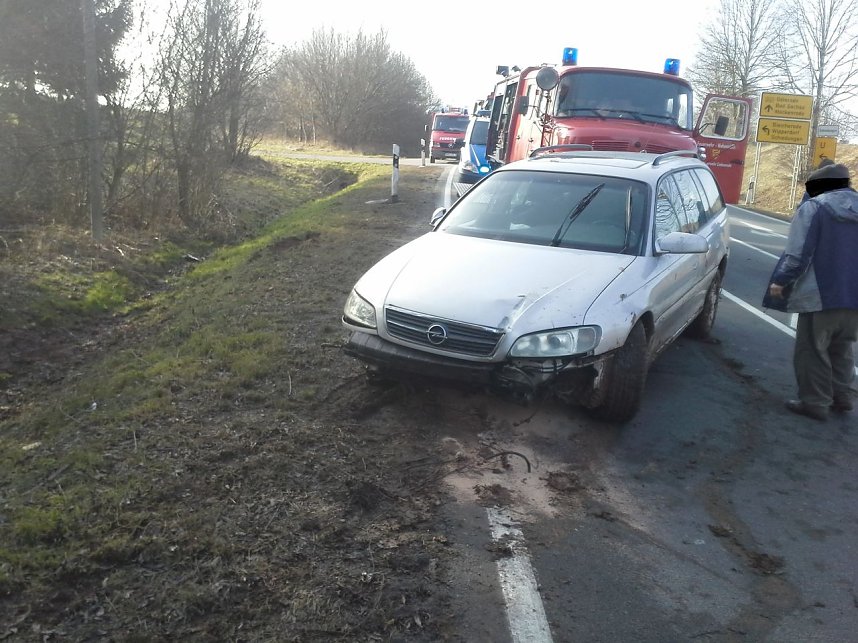 Unfall auf der B 243