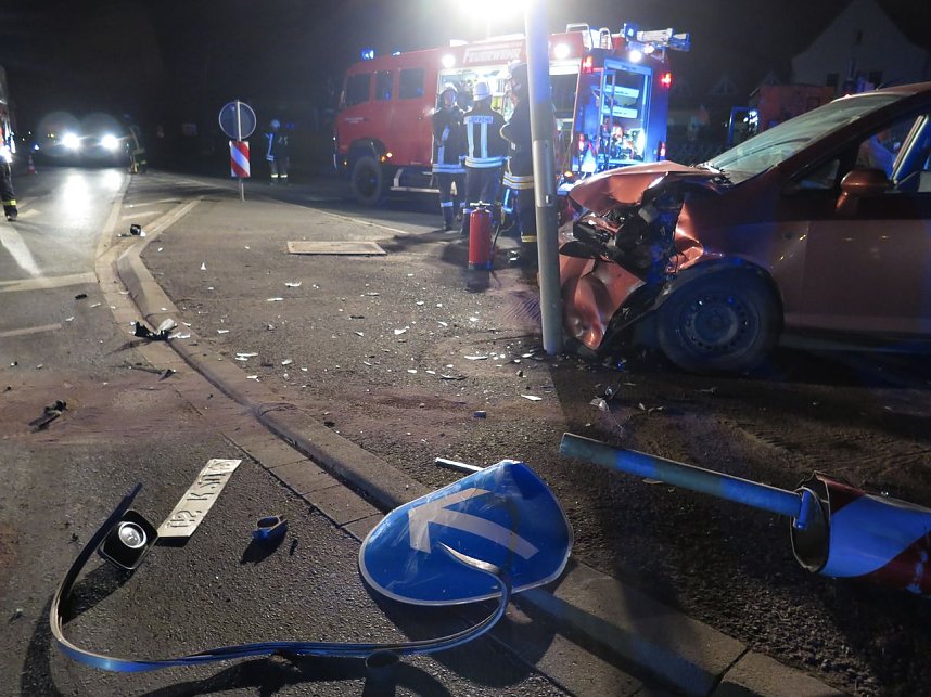 Unfall vor dem Hotel "Zur Hoffnung"