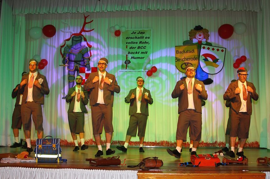 8. M&auml;nnerballettwettbewerb des BCC im Bleicher&ouml;der Kulturhaus