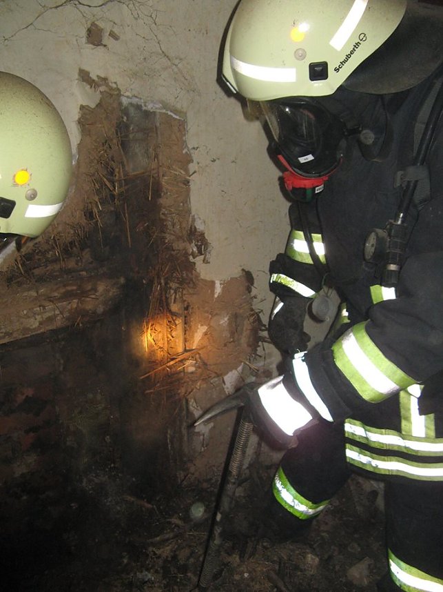 Schwelbrand in Etzelsrode