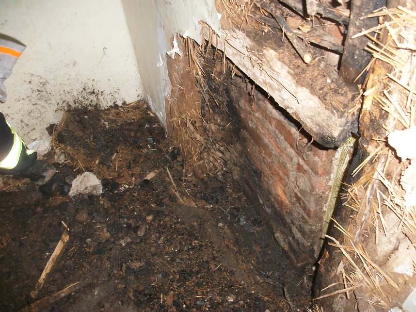 Schwelbrand in Etzelsrode