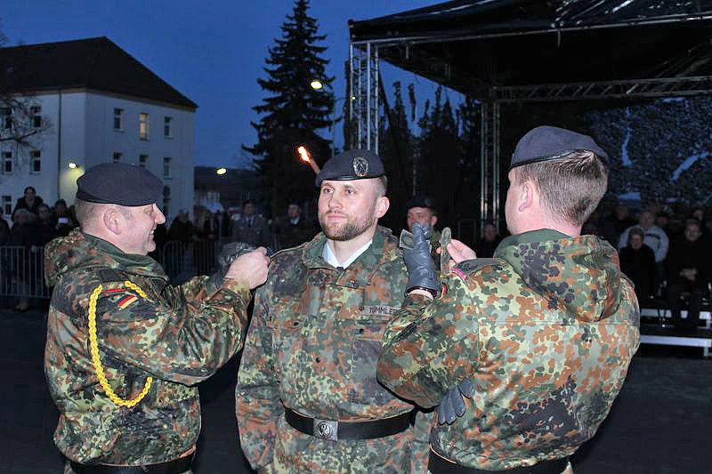 Neuer Lehrgang in Sondershausen vereidigt