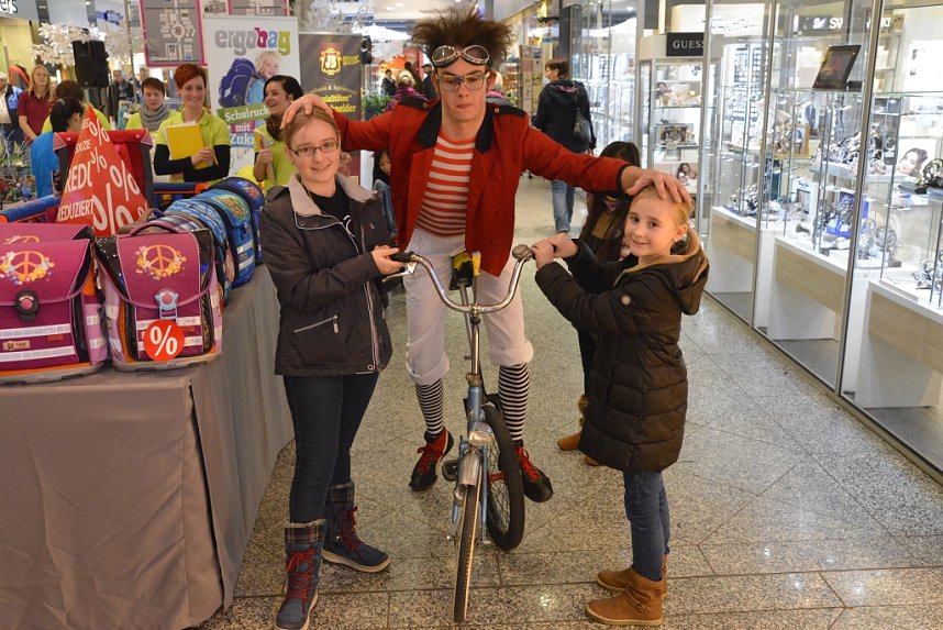 Schulranzentag in der Galerie