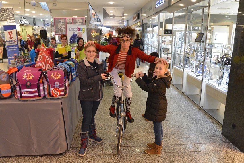 Schulranzentag in der Galerie