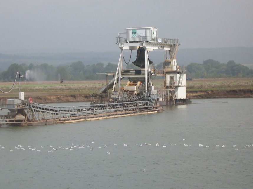 Kiesgewinnung bei Nordhausen 