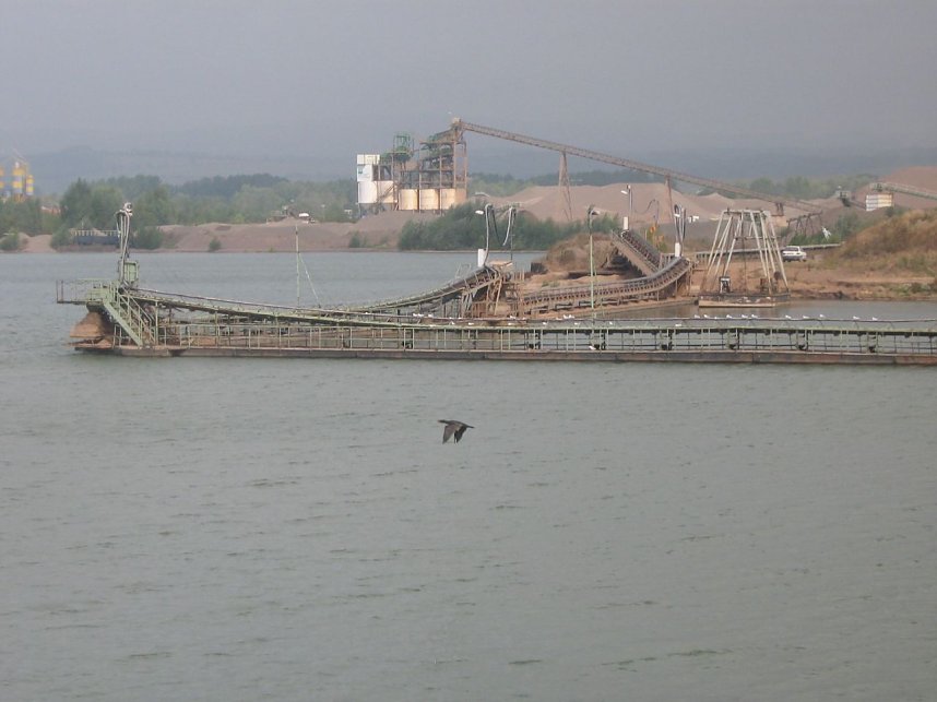 Kiesgewinnung bei Nordhausen 