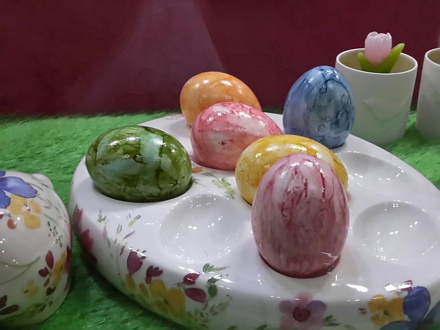 &Ouml;sterliches Flair in der Altstadt von Nordhausen