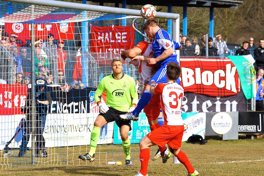 Spitzenspiel gegen Zwickau