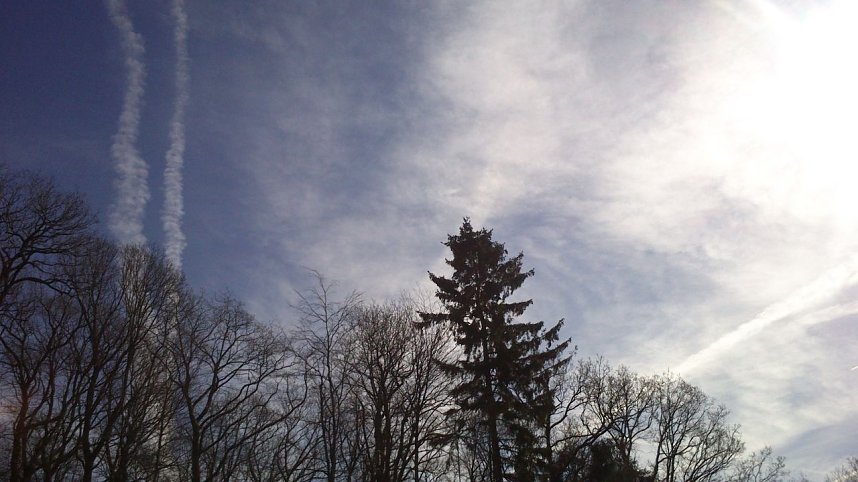 Sonnenuntergang bei Bad Sachsa