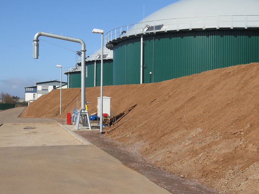 Besuch der Anlage: Saubere Anlage