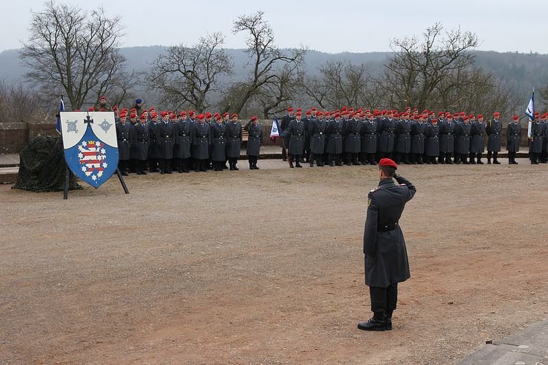 Es war eine wundersch&ouml;ne Zeit - Kommando&uuml;bergabe am Kyffh&auml;user