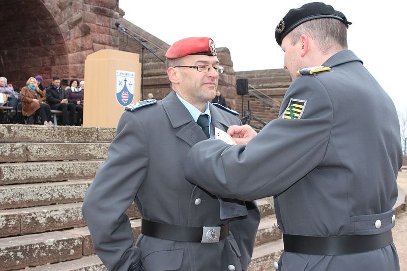 Es war eine wundersch&ouml;ne Zeit - Kommando&uuml;bergabe am Kyffh&auml;user