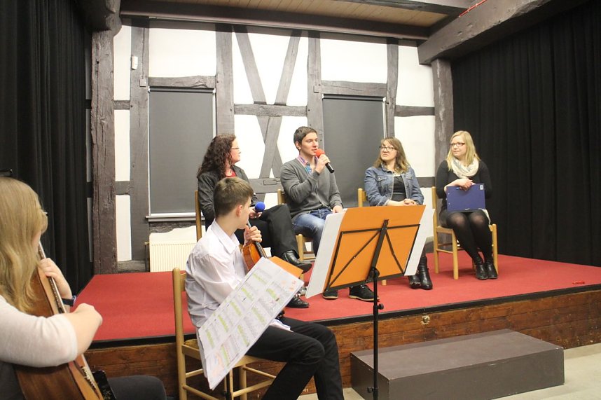 Kunst trifft Politik - im Tabakspeicher wurde diskutiert, ob man von kreativer Arbeit leben kann