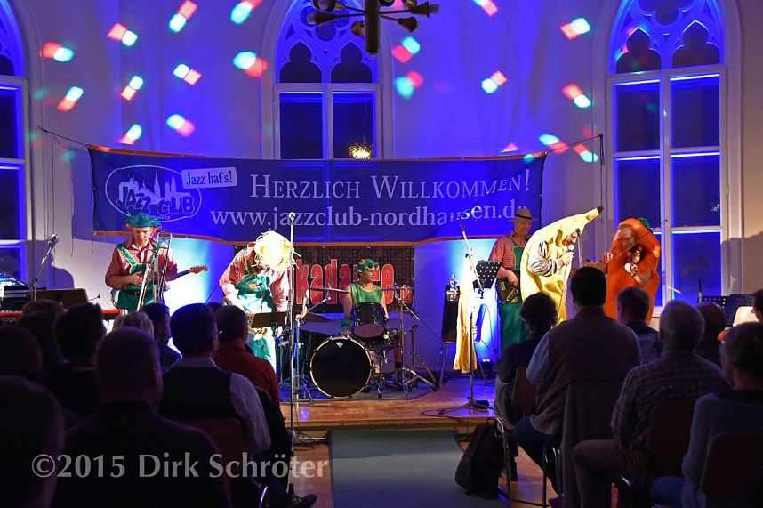 Obst against Gem&uuml;se - Dekadance er&ouml;ffnete den 17. Nordh&auml;user Jazzfr&uuml;hling