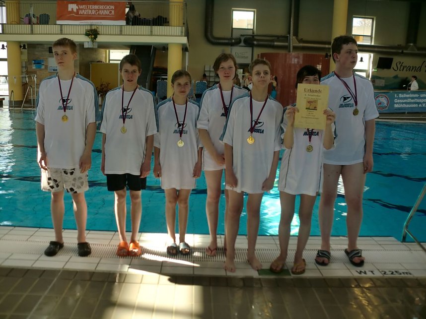 Erfolge bei Schwimmfest in M&uuml;hlhausen