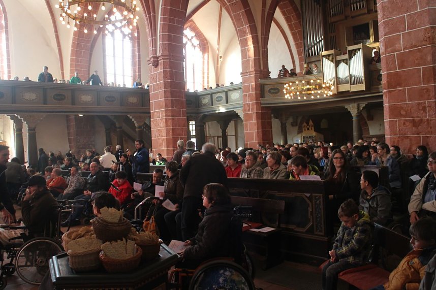 Fr&uuml;hjahrsgottesdienst der Lebenshilfe