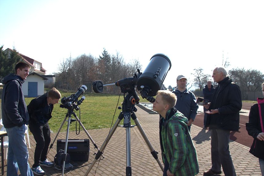 Sofi in Sondershausen beobachtet