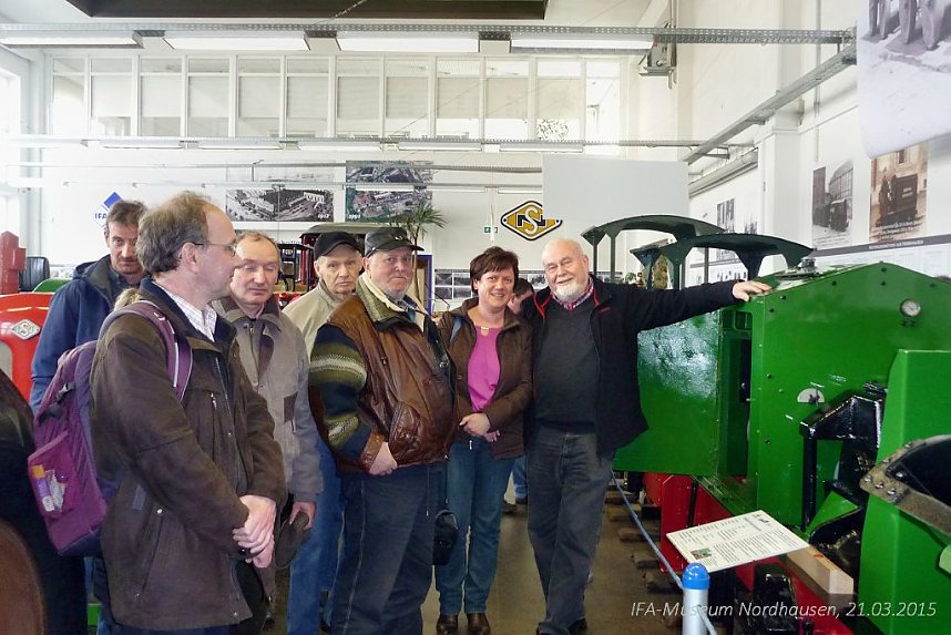 Eisenbahnfreunde im IFA-Museum