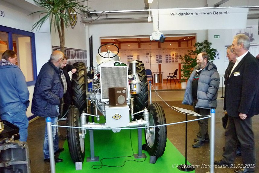 Eisenbahnfreunde im IFA-Museum