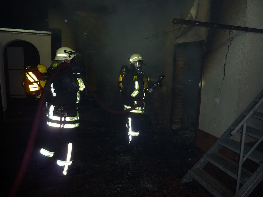 Hobby-Werkstatt brannte in Sundhausen