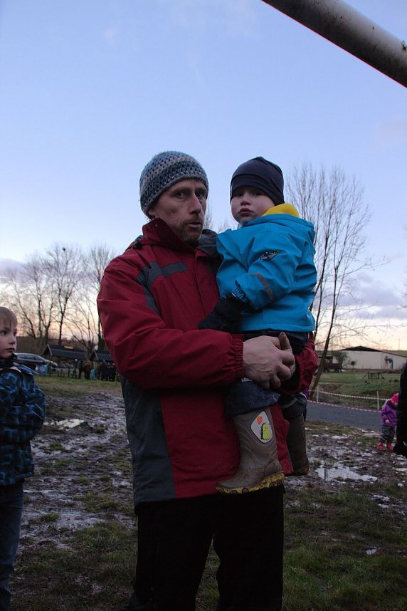 Osterfeuer in Herreden