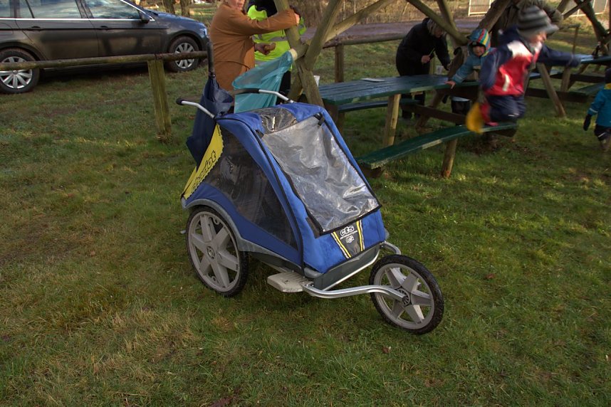 Osterfeuer in Herreden