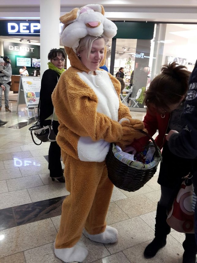 Osterhasen unterwegs