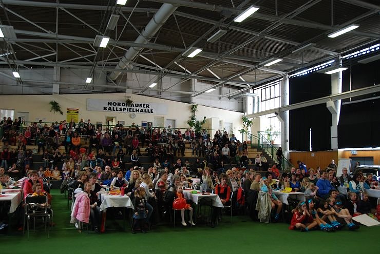 2. Nordh&auml;user Tanzwettbewerb in Ballspielhalle.NNZ-City Scout on Tour