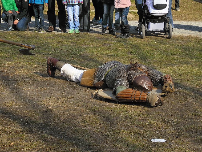 Wikinger auf der Burg Regenstein
