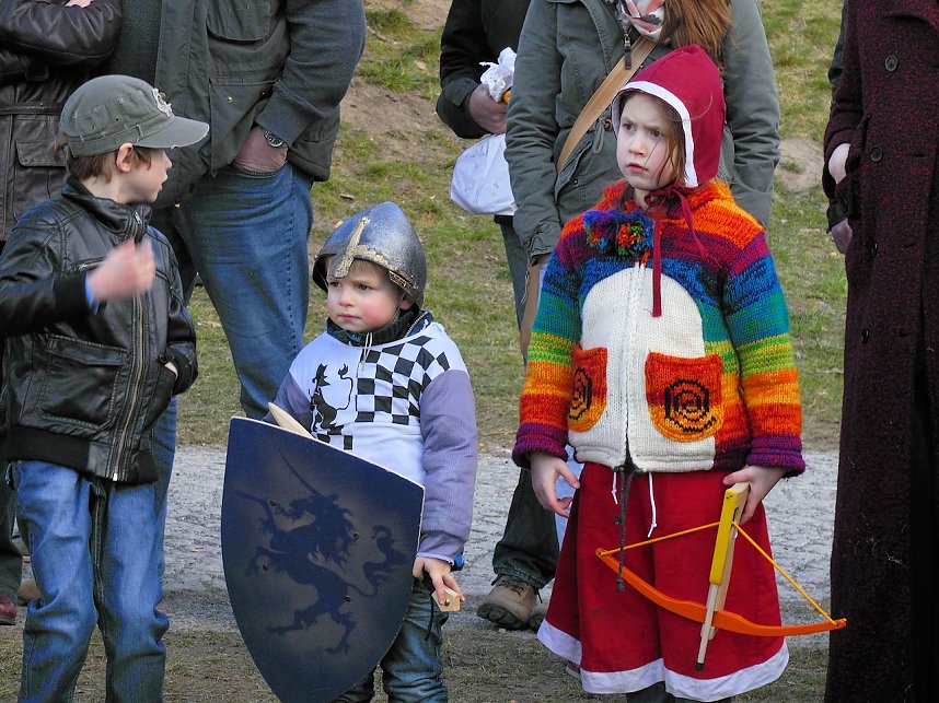 Wikinger auf der Burg Regenstein