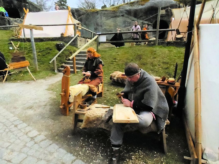 Wikinger auf der Burg Regenstein