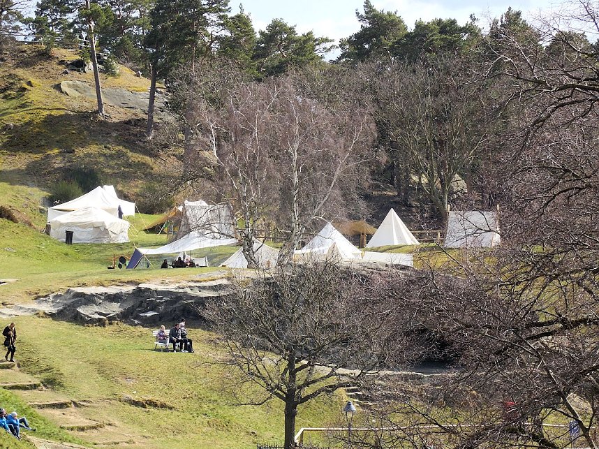 Wikinger auf der Burg Regenstein