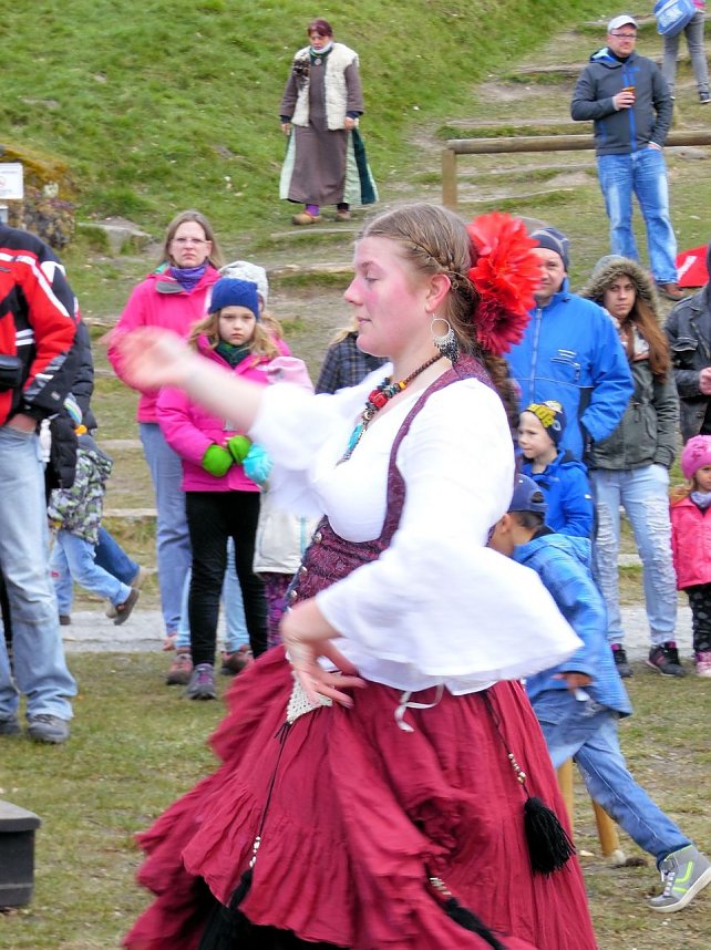 Wikinger auf der Burg Regenstein