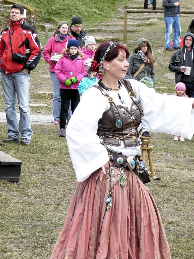 Wikinger auf der Burg Regenstein
