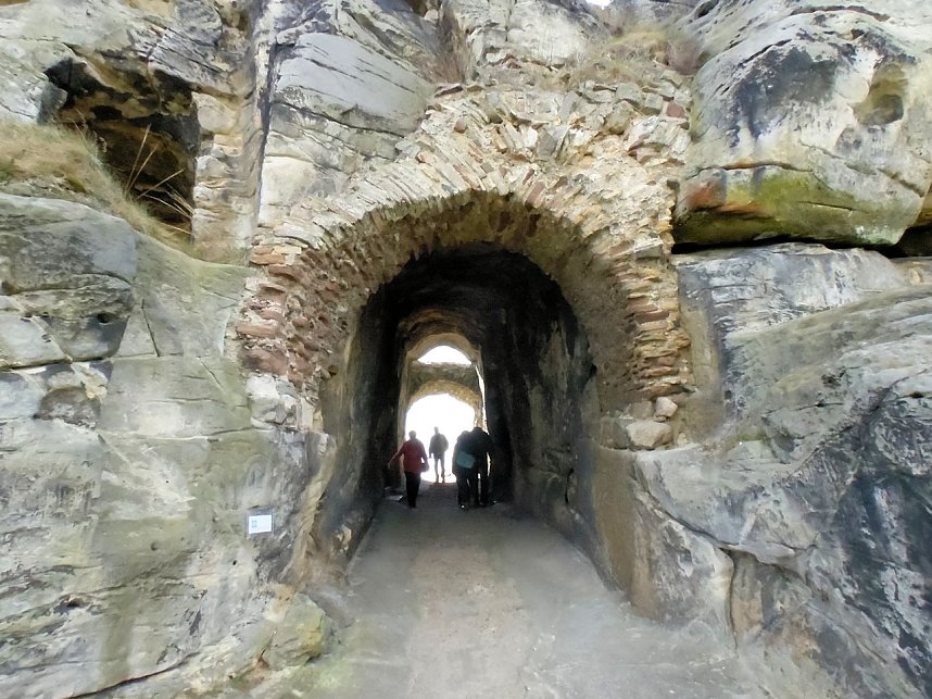 Der Blick nach oben und nach unten