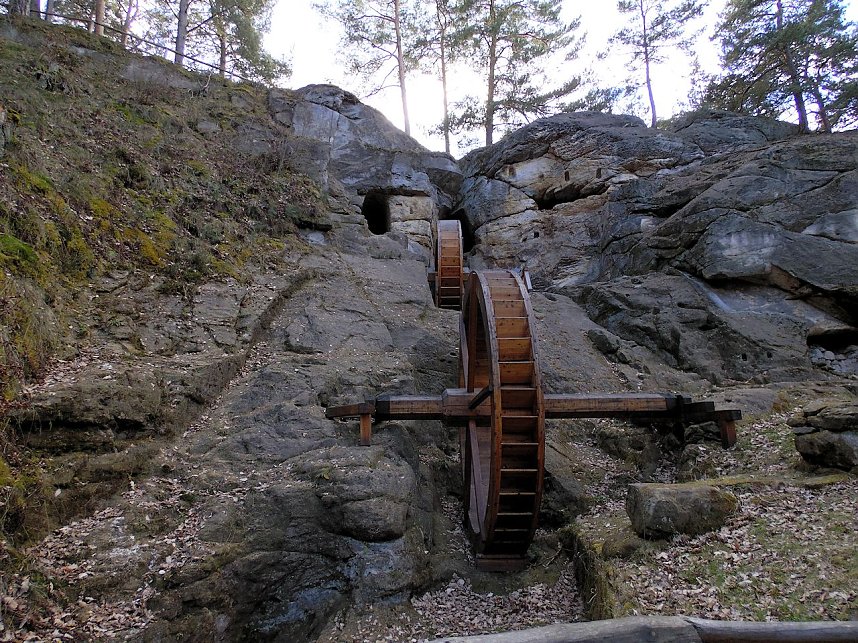 Der Blick nach oben und nach unten