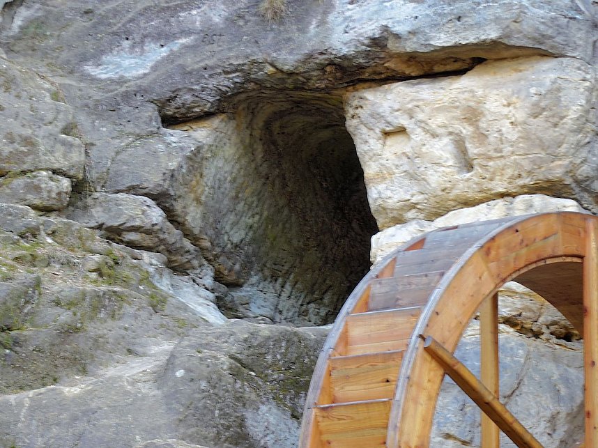 Der Blick nach oben und nach unten