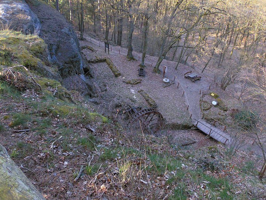 Der Blick nach oben und nach unten