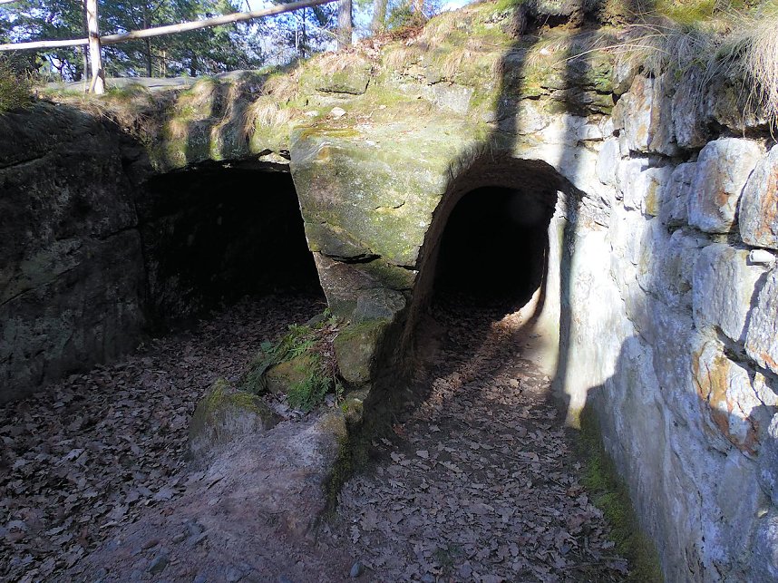 Der Blick nach oben und nach unten