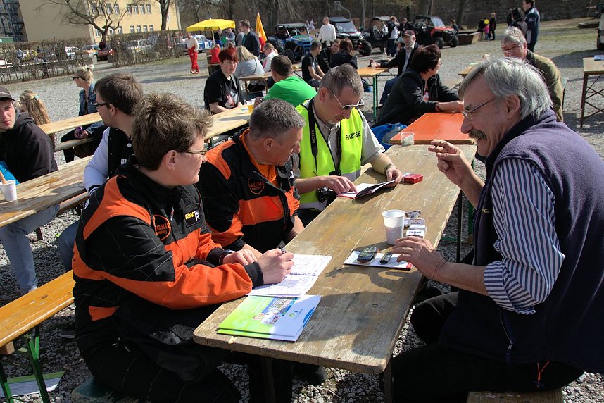 45. Roland-Rallye auf dem Petersberg gestartet