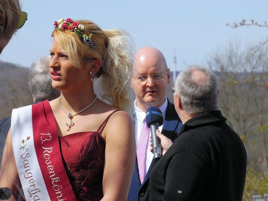 Saisoner&ouml;ffnung im Sangerh&auml;user Rosarium