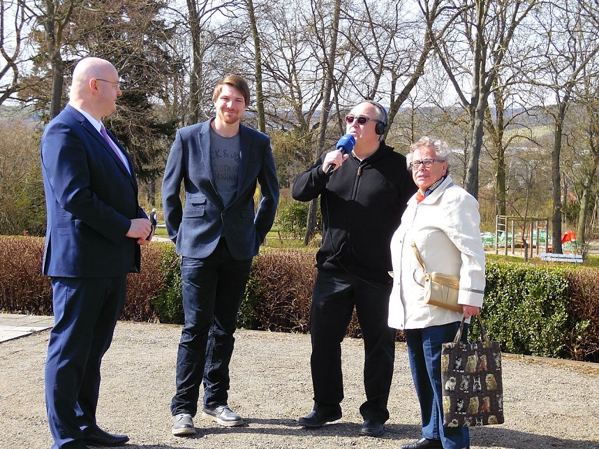 Saisoner&ouml;ffnung im Sangerh&auml;user Rosarium