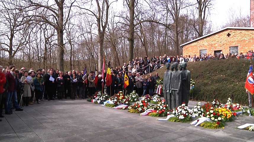 Gedenken zum 70. Jahrestag der Befreiung des KZ Mittelbau-Dora
