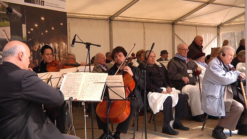 Gedenken zum 70. Jahrestag der Befreiung des KZ Mittelbau-Dora