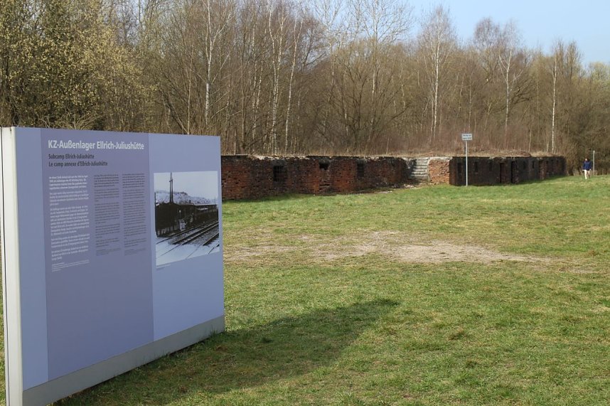 Gedenken zum 70. Jahrestag der Befreiung des Au&szlig;enlagers Ellrich-Julius H&uuml;tte