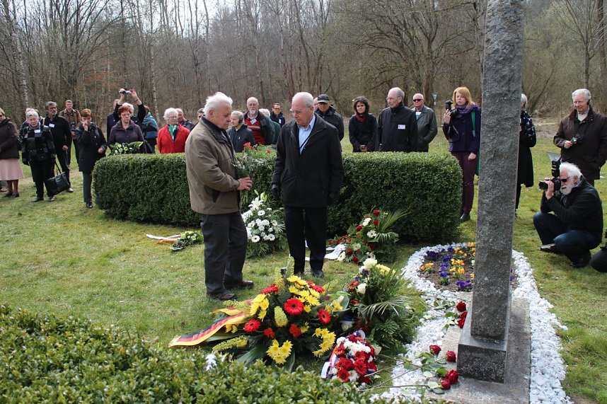 Gedenken zum 70. Jahrestag der Befreiung des Au&szlig;enlagers Ellrich-Julius H&uuml;tte