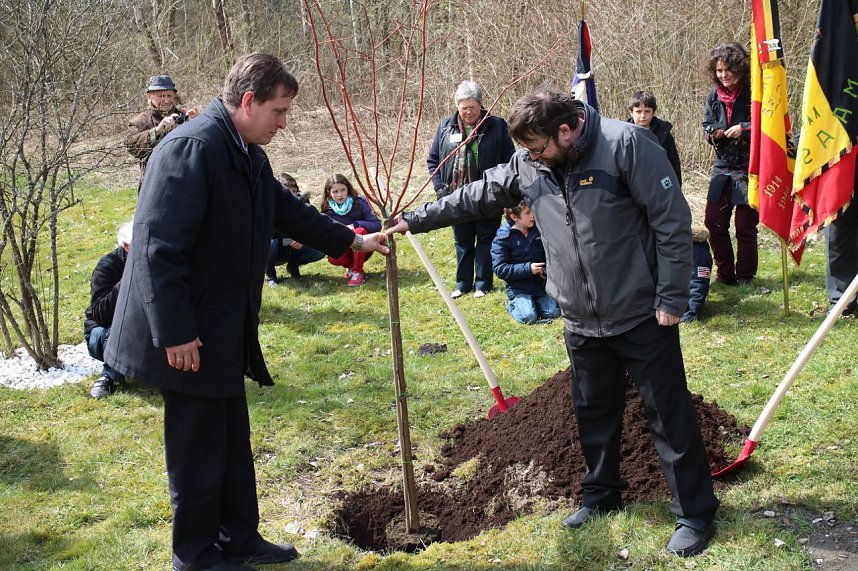Gedenken zum 70. Jahrestag der Befreiung des Au&szlig;enlagers Ellrich-Julius H&uuml;tte