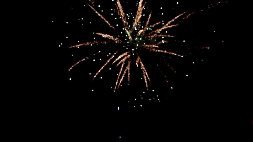 Feuerwerk &uuml;ber Nordhausen